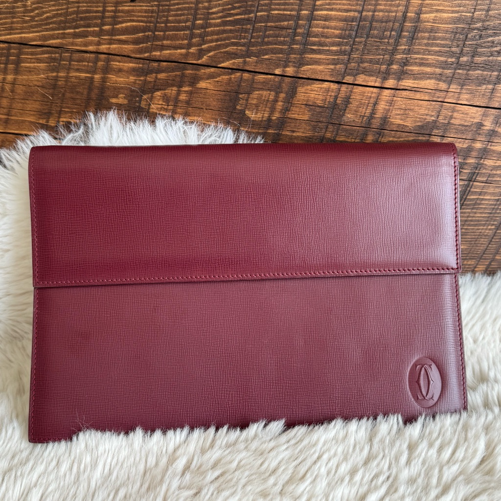Cartier Must De Cartier Clutch Authentic